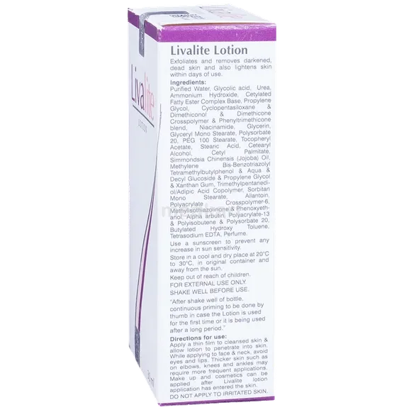 livalite lotion 30 ml